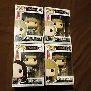 Def Leppard funkos